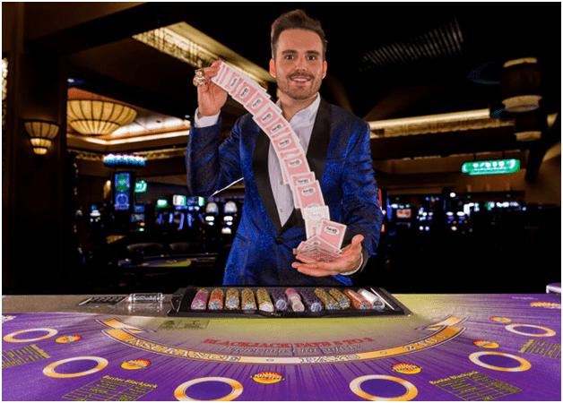 let it ride game- harrah's casino